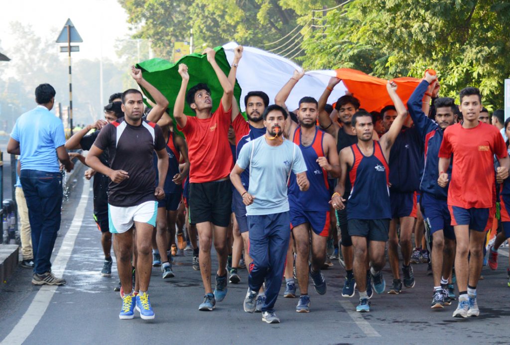 10 के इंटेसिटी इंदौर रन को जबरदस्त समर्थन