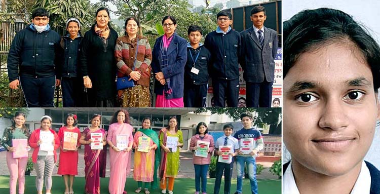 गणतन्त्र दिवस परेड में सीएमएस छात्रा ने भाग लेकर बढ़ाया लखनऊ का गौरव