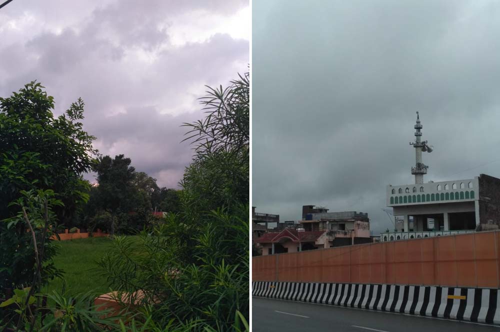 प्रचंड गर्मी और उमस से लोगों मिली बारिश से हल्की राहत