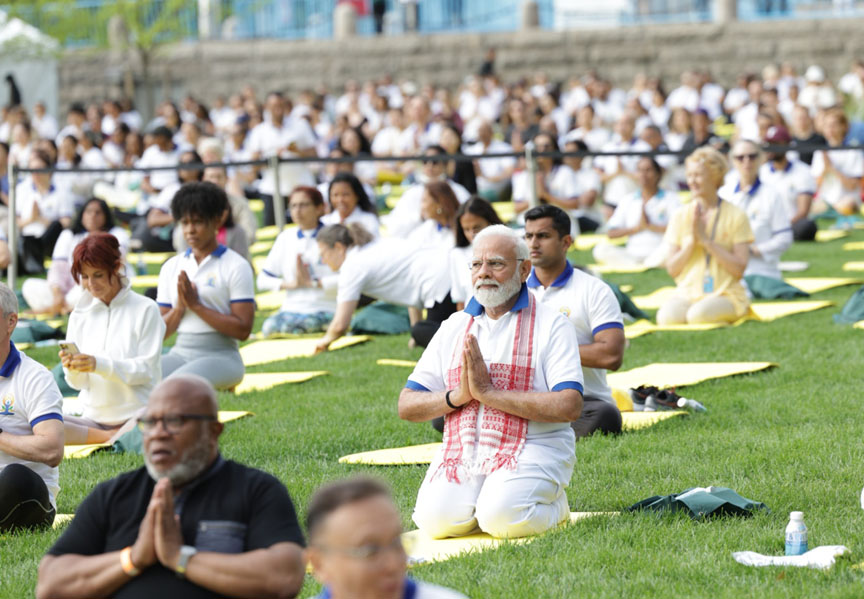 प्रधानमंत्री नरेंद्र मोदी संग पूरी दुनिया ने 21 जून को मनाया योग दिवस