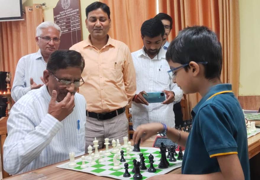 ओपन चेस चैम्पियनशिप में आरिफ और अभिनव कीर्ति के बीच मुकाबला ड्रा