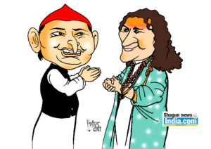 अखिलेश यादव ने अनिरुद्धाचार्य को दिया ज्ञान, तो सुनकर दंग रह गए गुरु जी