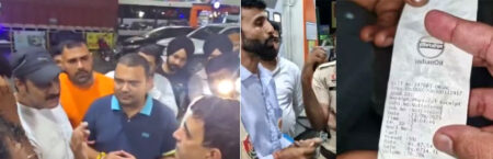महिला कर्मचारी ने BMW कार की 70 की टंकी में डाल दिया 76 लीटर तेल, 76 लीटर की पर्ची महिला कर्मचारी ड्राइवर को थमा दी, बहस इतनी हुई की पुलिस कों बुलाना पड़ा तेल वापिस निकालने पर मिला 57 लीटर ही निकला। चोरी के ऊपर चोरी