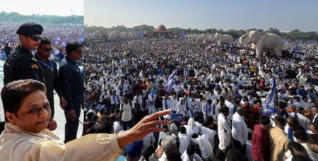 Mayawati holds BSP mega rally in Lucknow, announces formation of government for the fifth time
