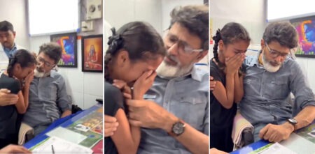 When the doctor was APO, the patient started crying. Dr. Ashok Sharma, Udaipur