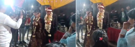 The bride disappeared just before the wedding; the wedding party returned empty-handed after mortgaging three acres of land.