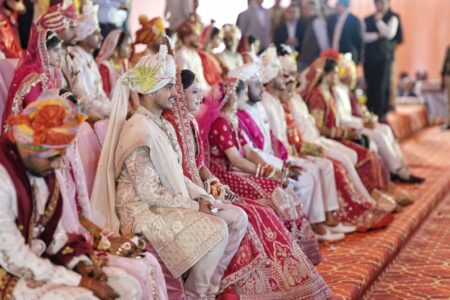 CM Mohan Yadav sets example by opting for mass wedding for son's marriage where saints & sadhus blessed couples.