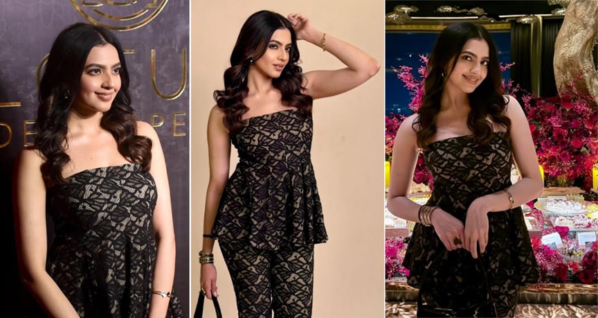 Urvashi Rautela's 'Lucky 7' connection, and Kashika Kapoor's double appearance at a party and event.