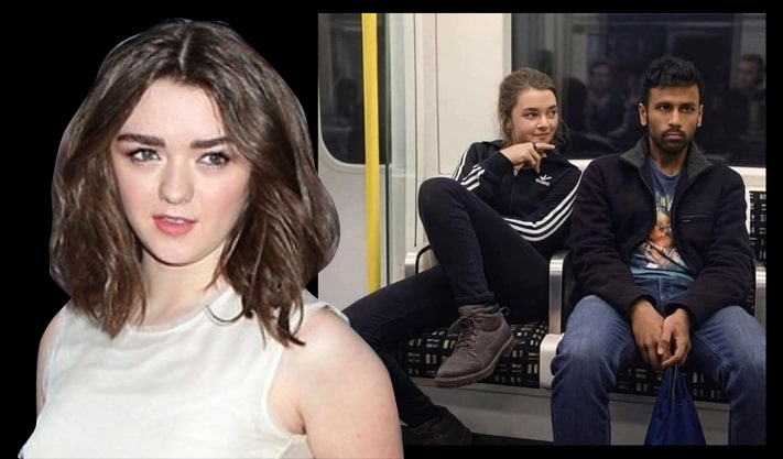 Maisie Williams, the heroine of the famous series Game of Thrones
