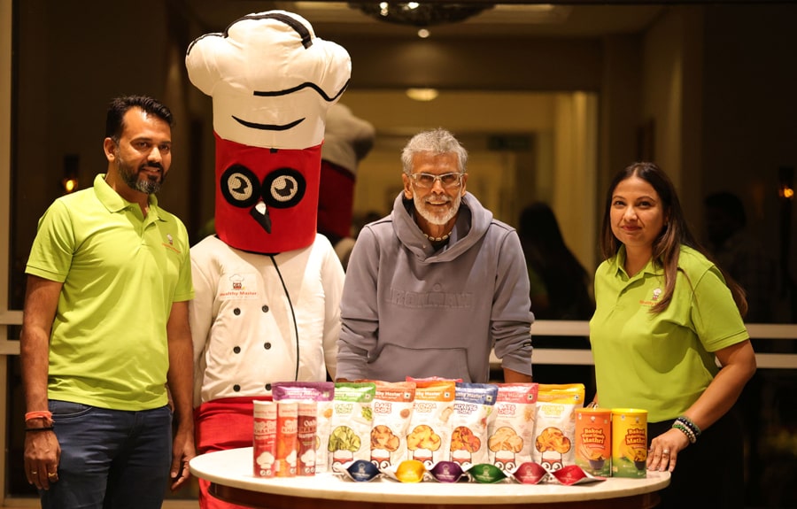 Milind Soman becomes the brand ambassador for Healthy Master Clean Snacks.