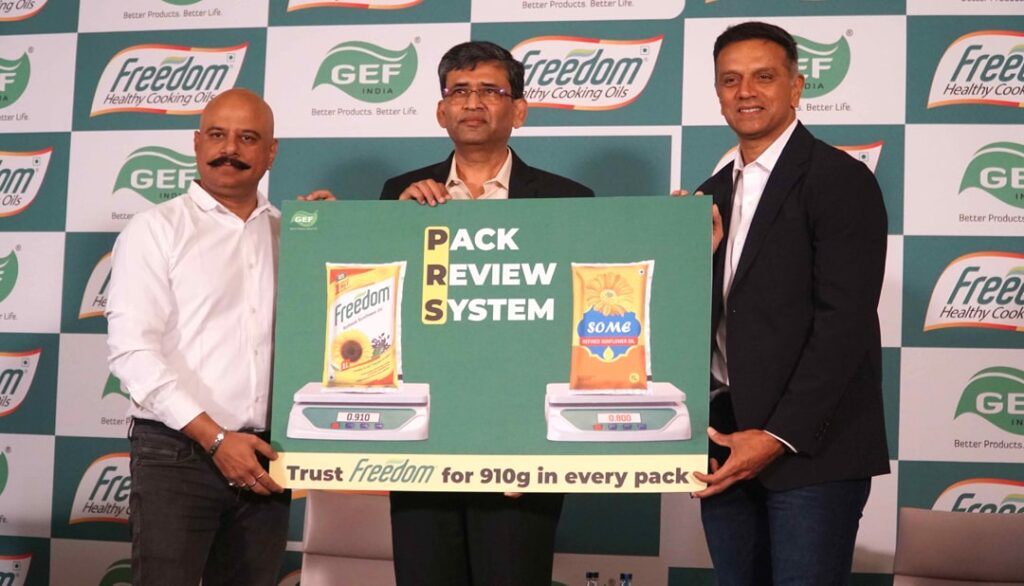 Rahul Dravid Urges Customers to adopt 'Pack Review System'