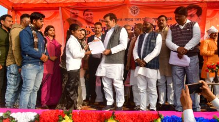Job fair in Madhuban: 2131 youths received jobs, Minister A.K. Sharma distributed appointment letters.