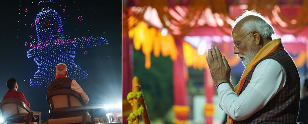 Prime Minister Narendra Modi participated in the Somnath Swabhiman Parv and led the Shaurya Yatra.