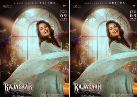 Riddhi Kumar's magic in The Raja Saab