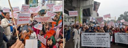 Political storm in Lucknow: BJP MLA's supporters angered by Ajay Rai's 'looting' allegations!