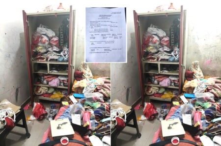 लखनऊ में किराए के मकान का ताला तोड़कर लाखों की चोरी Lakhs stolen from a rented house in Lucknow