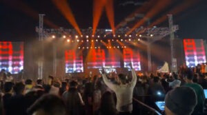 Sunburn Reload was held for the first time in Unnao: Ritviz's performance attracted the youth.