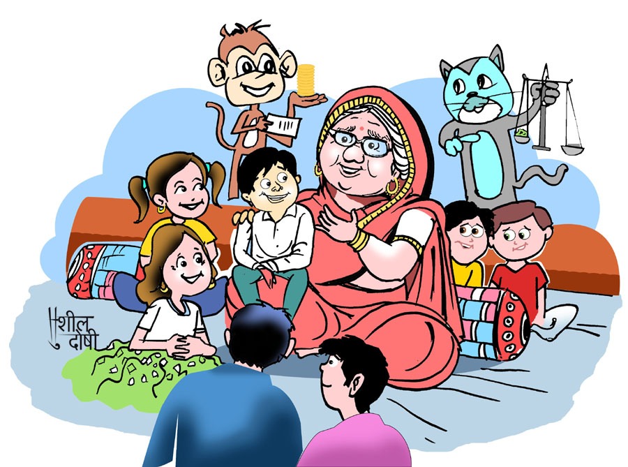 बुजुर्गों की छत्रछाया में पलने वाले बच्चे सबसे ज्यादा संस्कारी बनते हैं! Children raised under the guidance of their elders become the most well-mannered!