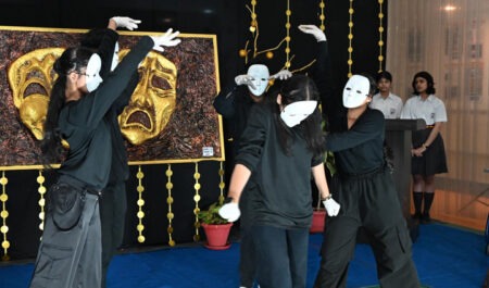 A Colorful Masquerade of Creativity at Jaipuria!