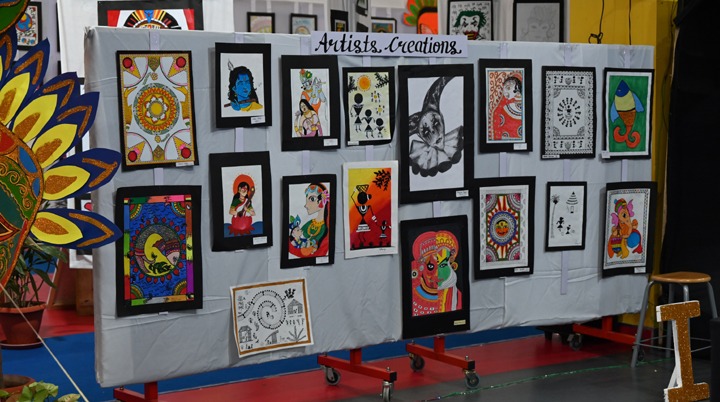 Art Exhibition at Seth Anandram Jaipuria School