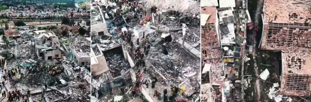Iranian Missile Barrage Unleashes Havoc on Israel! Scenes of Destruction Captured in Viral Video