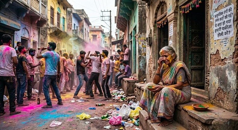 Where did that Holi go?