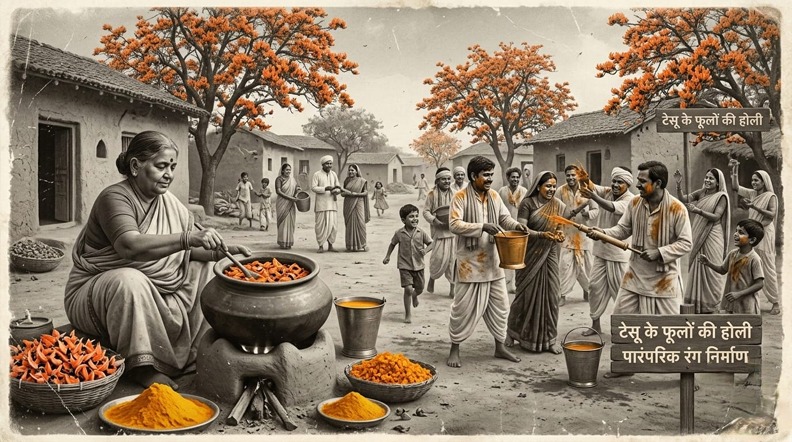 वो होली कहाँ खो गई? Where did that Holi go?