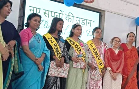 An emotional farewell ceremony held at Khun Khun Ji Girls' Degree College.