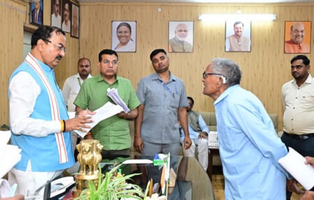 “Every problem faced by every individual will be resolved through every possible means”—Deputy Chief Minister Keshav Prasad Maurya’s stern message.