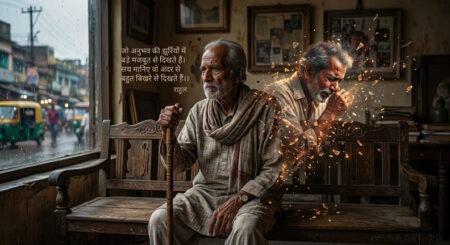 ज़मीर बेचकर कहां वो शान का ताज पहनते हैं… How can one wear the crown of glory by selling one's conscience?