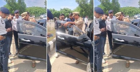 लखनऊ ट्रैफिक पुलिस का सख्त एक्शन: डीसीपी रवीना त्यागी के नेतृत्व में नियम तोड़ने वालों पर हंटर Lucknow Traffic Police takes strict action: Hunter on rule breakers under the leadership of DCP Raveena Tyagi