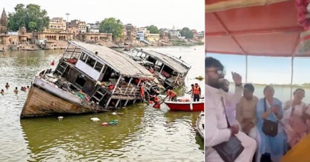 Mathura: Boat capsizes in Yamuna; 10 pilgrims from Punjab dead, 5 still missing.