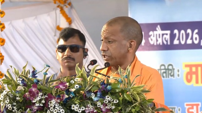 Yogi Launches Sharp Attack on SP on Ambedkar Jayanti: 'Who Committed Robbery in the Name of Babasaheb?'