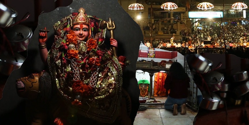 At the Bandi Devi Temple, locks and keys are offered, not prasad.