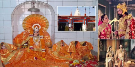 Mandodri built the Navchandi Temple in Meerut.