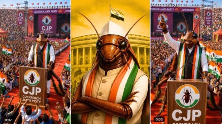 अपमान की कोख से उपजी देश की सबसे बड़ी डिजिटल क्रांति Abhijeet Deepke's "Intellectual Strike on Hot Iron" takes the internet by storm; the "Virtual Cockroach Janata Party" goes viral.