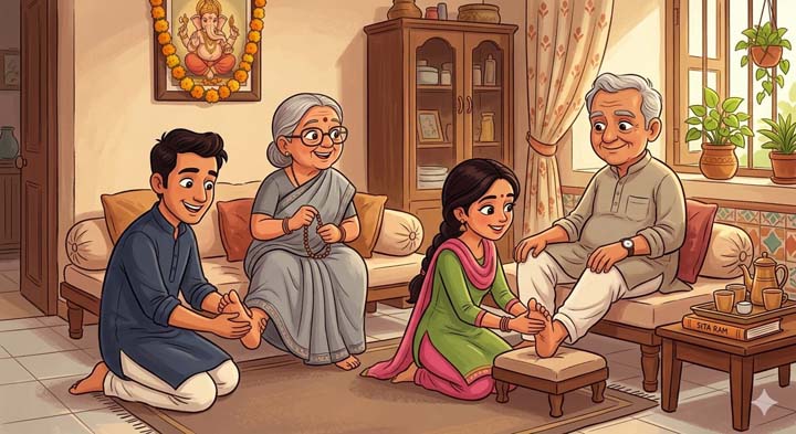 Serving one's elders is nothing short of a blessing.