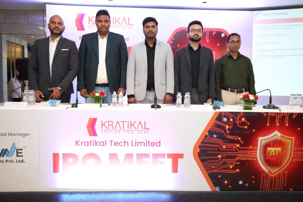 एआई की ताकत से साइबर दुश्मनों को मात! क्राटिकल टेक का 30 जून को धांसू IPO Defeating cyber adversaries with the power of AI! Kratical Tech's blockbuster IPO on June 30.