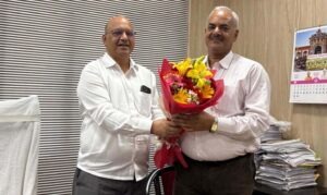 Anil Bhushan Chaturvedi Assumes Charge as Acting Director of Basic Education