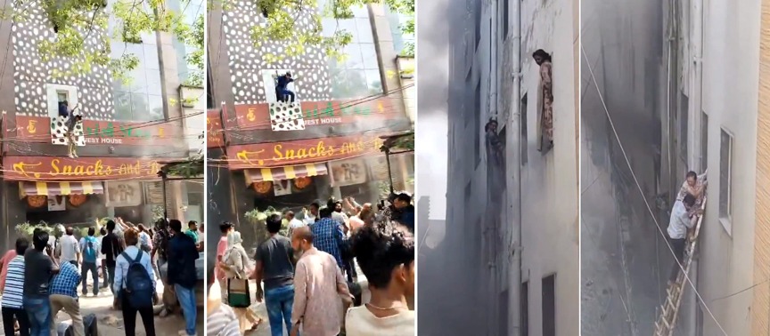 Humanity triumphs in the Malviya Nagar fire incident.