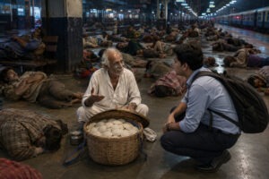Idli. For just one rupee—not a bad deal!