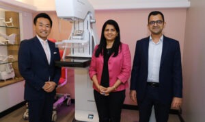 India’s first AI-powered mammography machine, ‘Amulet Sophinity’, installed in Mumbai.