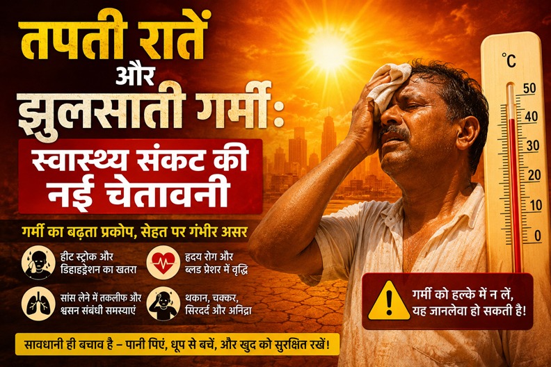 Sweltering nights and scorching heat: A new warning regarding the health crisis.