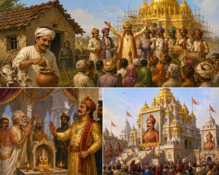 जब मंदिर बना ज़रिया… और मौन हुई मर्यादा…! When the temple became the means... and propriety fell silent...!