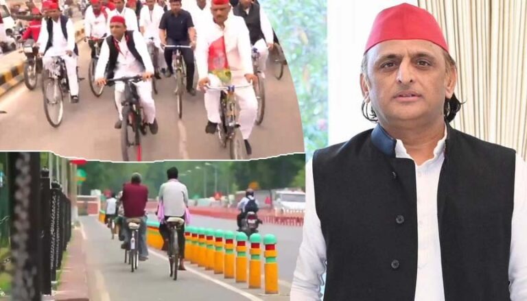 अखिलेश यादव ने साइकिल की महिमा गाई, पोस्ट वायरल, साइकिल भी है खूब सवारी थोड़े दाम काम दे भारी Akhilesh Yadav sang the praises of the bicycle in a viral post, highlighting that it is an excellent mode of transport—affordable in price yet immensely useful.