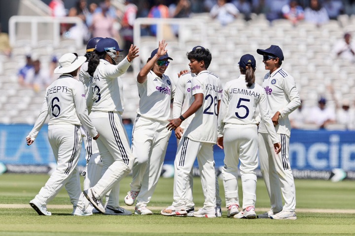 A golden chapter for Indian women's cricket at Lord's: England crushed by 270 runs; history made.