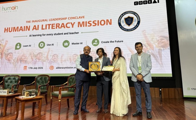 ह्युमेन एआई लिटरेसी मिशन का देशभर में हुआ भव्य लॉन्च Grand nationwide launch of the Human AI Literacy Mission.