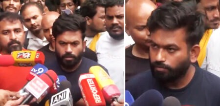 कोकरोच जनता पार्टी का बड़ा आरोप! Major allegation by the 'Cockroach Janata Party'! Accusation against the BJP of sending goons to the protest site; statement by Abhijit Dipke.