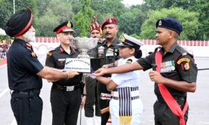 Military readiness of young medical officers! Grand passing-out parade in Lucknow.