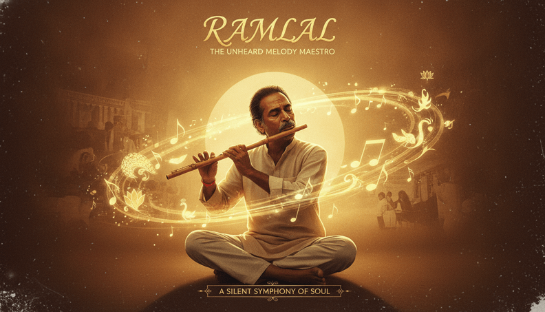 रामलाल: बांसुरी के जादूगर जिन्हें बॉलीवुड ने कभी पूरा न्याय नहीं दिया Ramlal: The flute wizard to whom Bollywood never truly did justice